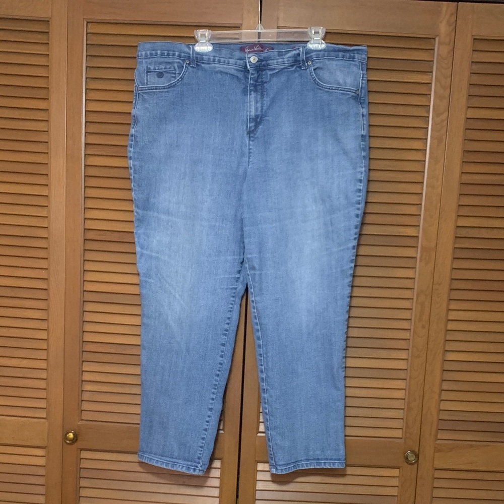Gloria Vanderbilt Amanda Blue Jeans 22W